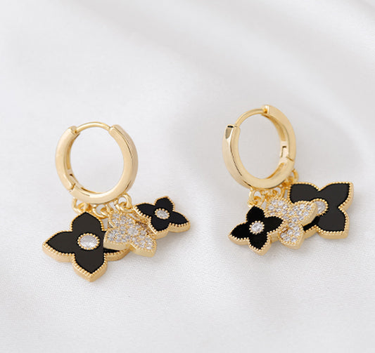 Four-leaf Clover Earrings